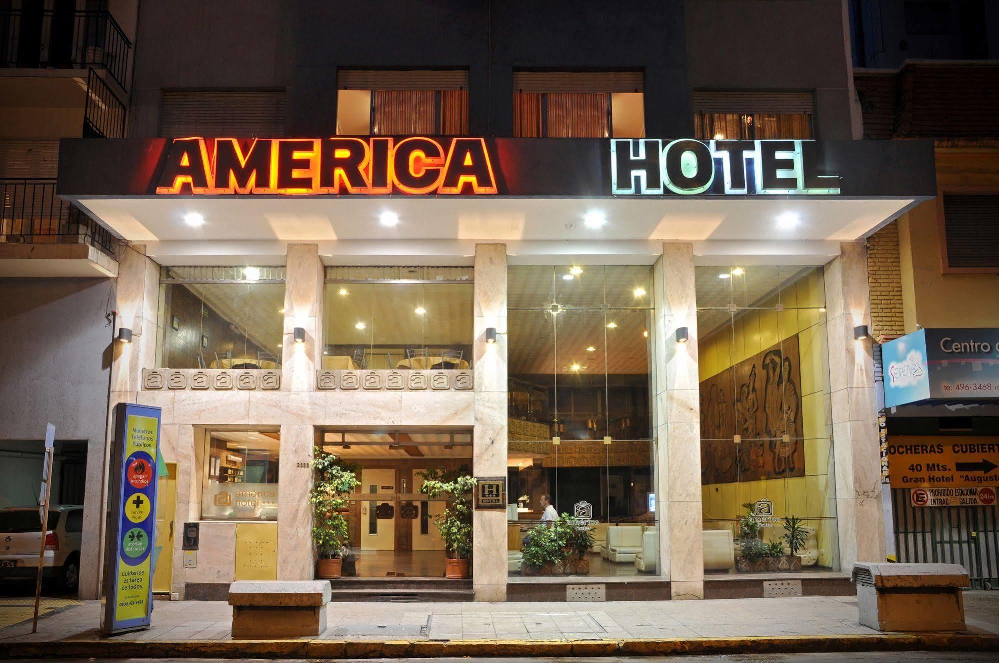 Hotel America Mar del Plata Exterior foto